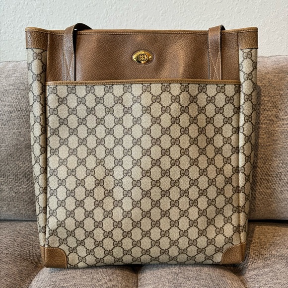 🔴SOLD🔴Gucci GG monogram tote Bag - Picture 5 of 17